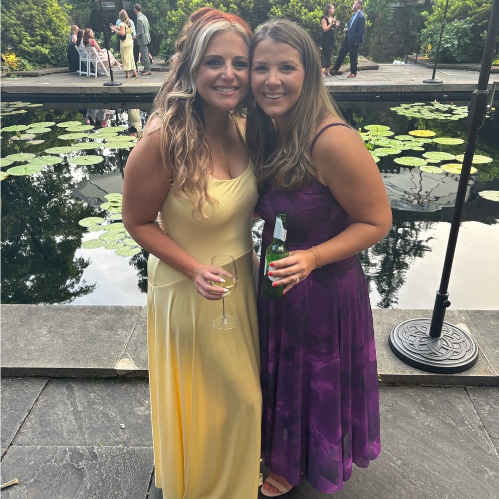 Butter Yellow Sleeveless Dresses - Rare London (brand)